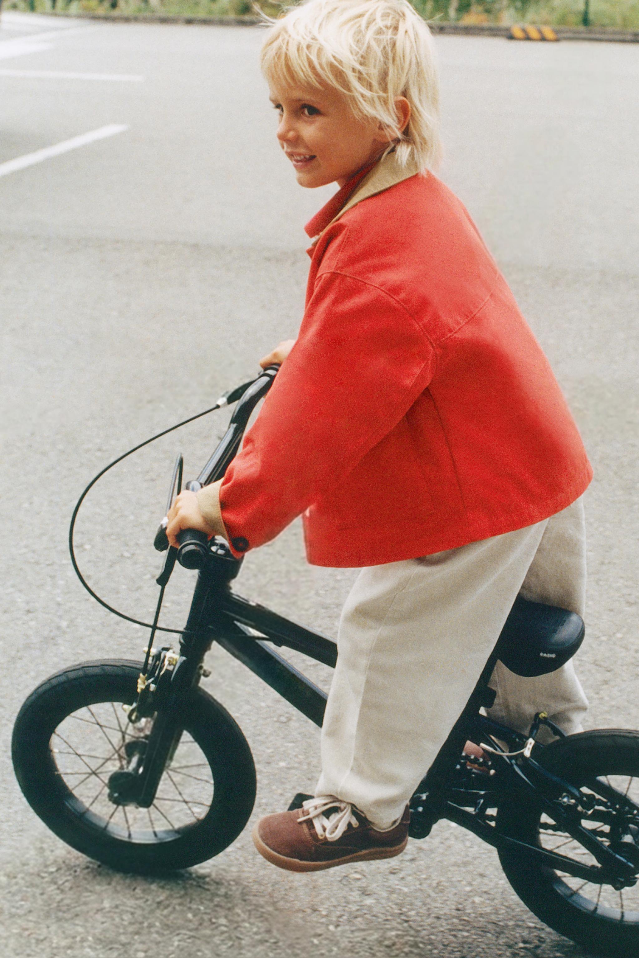PANTALON BAGGY EN SERGÉ